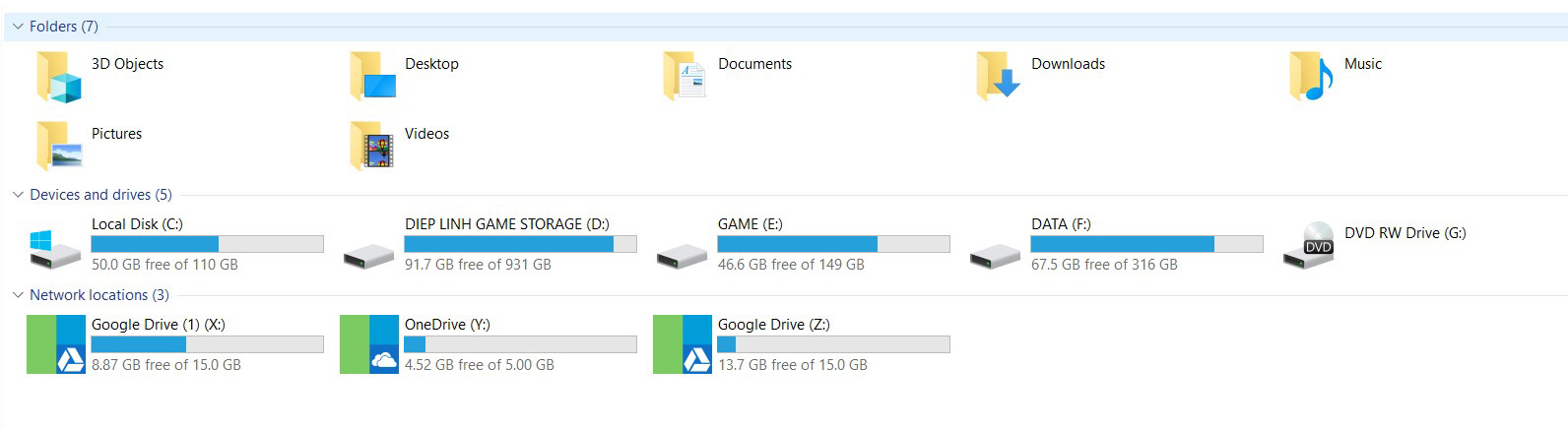 RaiDrive – Biến Google Drive thành ổ đĩa riêng